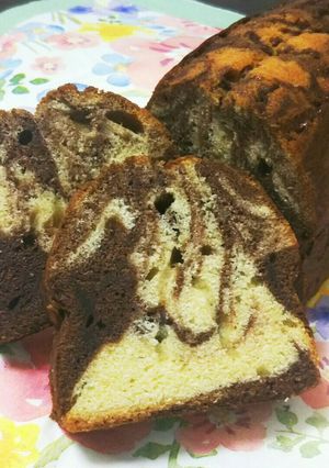 マーブルチョコパウンドケーキ❤-レシピのメイン写真