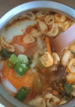 スープジャーde冷やしダシ香るカレー雑炊-レシピのメイン写真