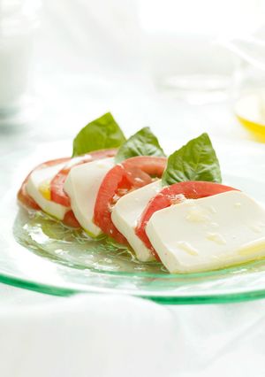 塩豆腐と野菜のカプレーゼ-レシピのメイン写真