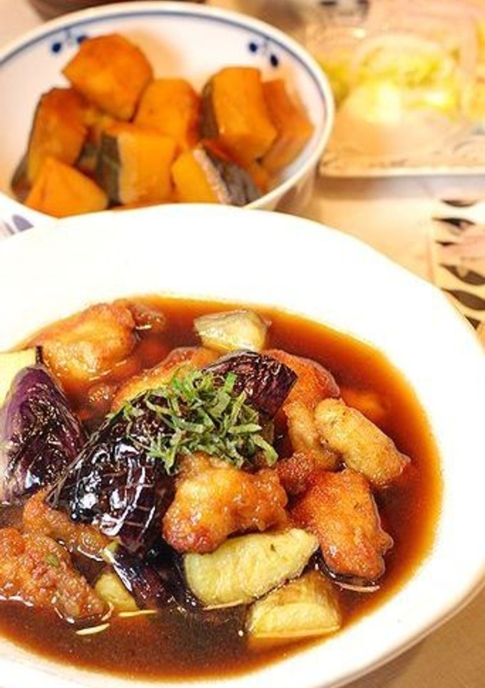 母直伝！とろける～茄子と鶏胸の南蛮-レシピのメイン写真
