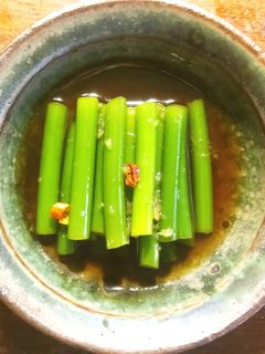 にんにくの芽のお浸し-レシピのメイン写真