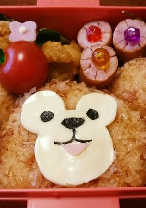 簡単♪ダッフィー弁当-レシピのメイン写真