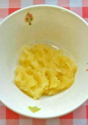 ＊離乳食前期＊さつま芋のトロトロ煮　給食-レシピのメイン写真