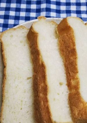 HBで♪やさしいミルク食パン-レシピのメイン写真
