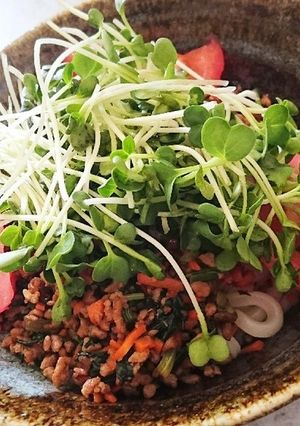 うどんdeジャージャー麺-レシピのメイン写真
