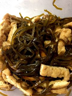 切り昆布の煮物-レシピのメイン写真