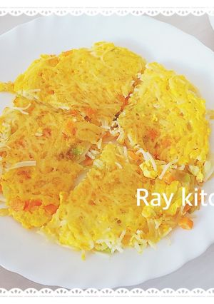 離乳食中期【そうめんのお好み焼き】-レシピのメイン写真