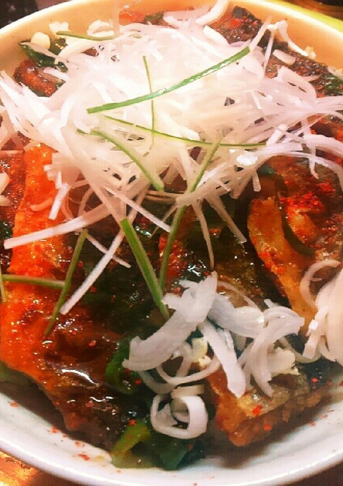 さばの辛味蒲焼きめし-レシピのメイン写真