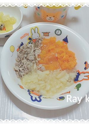 離乳食中期【肉じゃが】-レシピのメイン写真