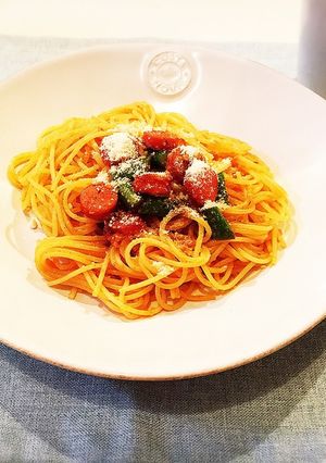 おもてなし♡チーズたっぷり和風ナポリタン-レシピのメイン写真