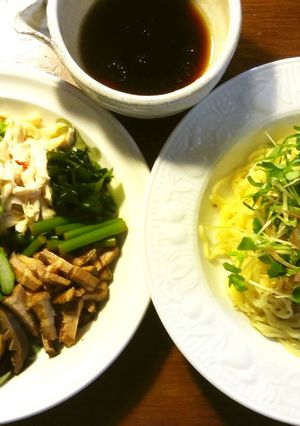薬味いっぱいの冷やし中華-レシピのメイン写真