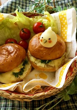 テーブルロールでマッシュポテトサンド-レシピのメイン写真