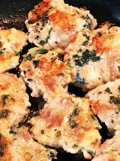 豚こま・ほうれん草・チーズの☆つくね風-レシピのメイン写真