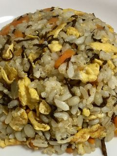 もずく炒飯-レシピのメイン写真