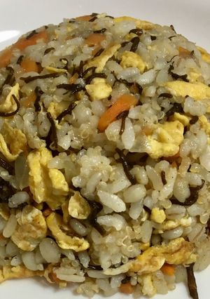 もずく炒飯-レシピのメイン写真