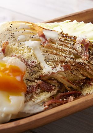 簡単オシャレ!焼き白菜のシーザーサラダ-レシピのメイン写真