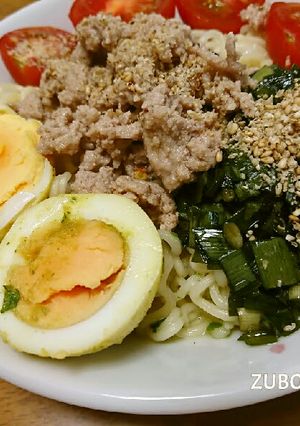 スタミナ満点！冷やし塩ラーメン-レシピのメイン写真