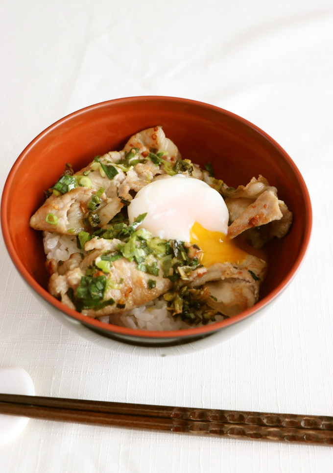 簡単塩だれ豚丼-レシピのメイン写真