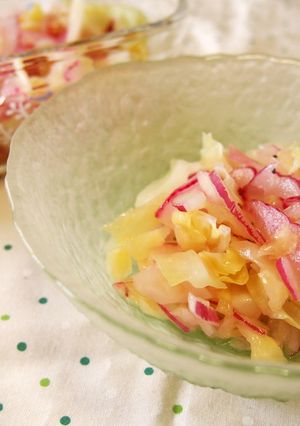 紫玉ねぎとキャベツのマリネ♪彩り鮮やか♪-レシピのメイン写真
