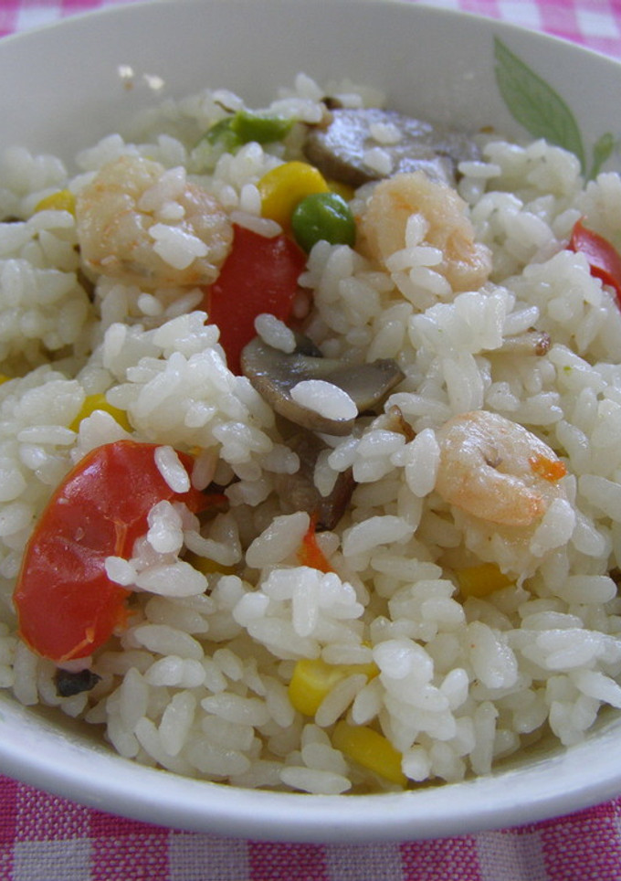 学校給食　エビピラフ-レシピのメイン写真