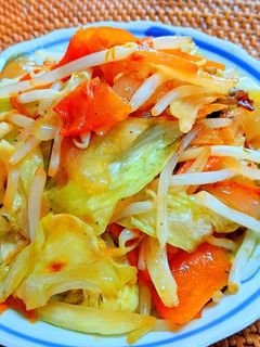 鶏油入り野菜炒め-レシピのメイン写真