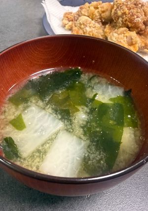 我が家の味噌汁-レシピのメイン写真