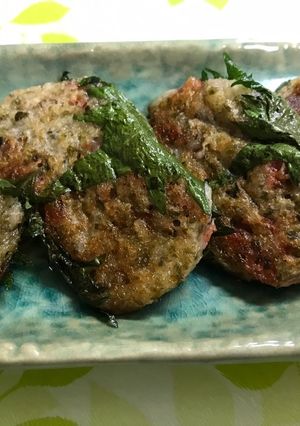 しそトロロ 焼き♪-レシピのメイン写真