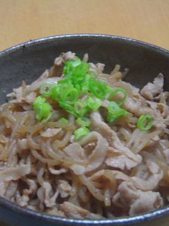 簡単♪糸こんと豚肉の炒もの-レシピのメイン写真