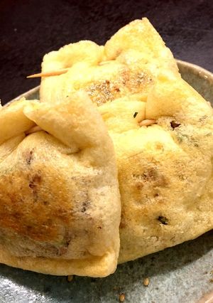 しそ香る油揚げのシャキシャキ袋-レシピのメイン写真