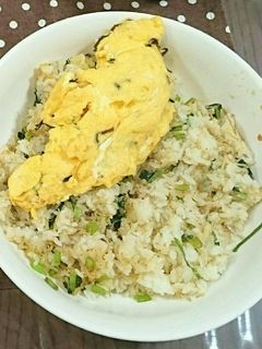 ちりめんじゃこと小松菜の和風チャーハン-レシピのメイン写真