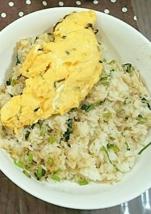 ちりめんじゃこと小松菜の和風チャーハン-レシピのメイン写真