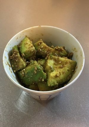 アボカドのごま和え-レシピのメイン写真