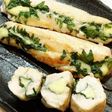 簡単♬ササミ大葉チーズ焼きガーリック風味