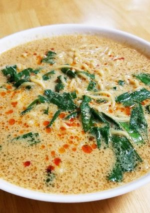 即席 台湾ラーメンの坦々麺 風アレンジ-レシピのメイン写真