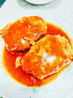 煮込みハンバーグ-レシピのメイン写真