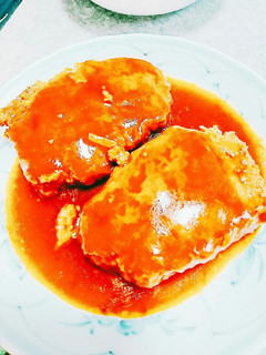 煮込みハンバーグ-レシピのメイン写真