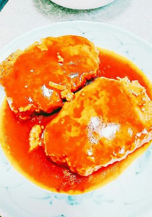煮込みハンバーグ-レシピのメイン写真
