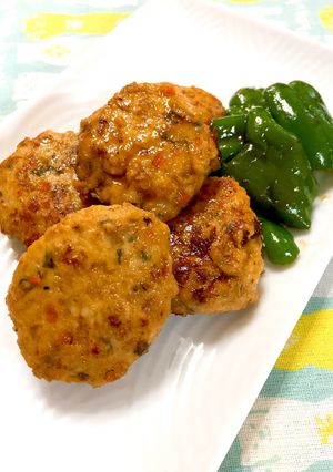 冷めても美味しい鶏つくね-レシピのメイン写真