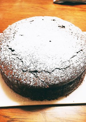 バターを使わない！簡単ガトーショコラ！-レシピのメイン写真