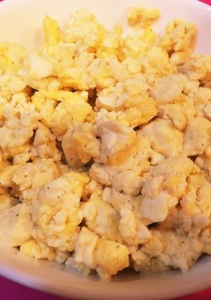 炒り卵豆腐-レシピのメイン写真