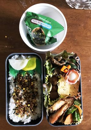 オイスターソース炒めお弁当-レシピのメイン写真