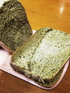 モチフワ♪HB早焼きで、生よもぎ食パン-レシピのメイン写真