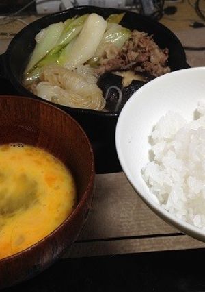 【減塩】すき焼き-レシピのメイン写真