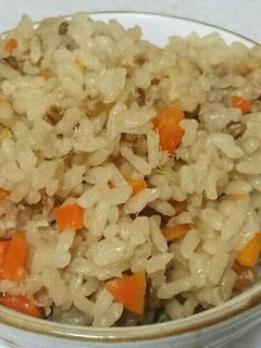 ツナで簡単炊き込みご飯-レシピのメイン写真