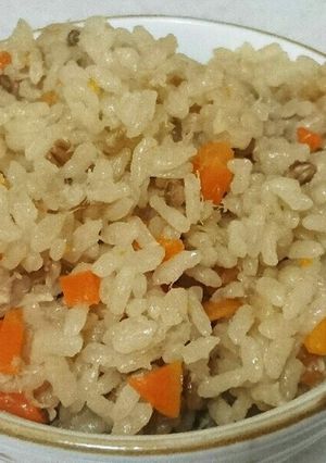 ツナで簡単炊き込みご飯-レシピのメイン写真