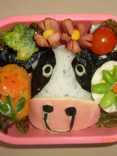 キャラ弁☆モ~モ~弁当 -レシピのメイン写真