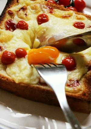 お手軽・簡単♪エッグチーズトースト-レシピのメイン写真