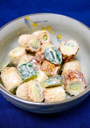 簡単！ちくわキュウリ坦々☆和え＆炒め-レシピのメイン写真