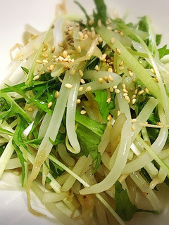 コスパ最強…♡もやしと水菜のナムル-レシピのメイン写真
