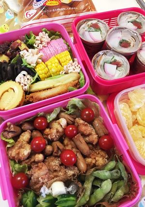 2017小学校運動会弁当☆覚書-レシピのメイン写真